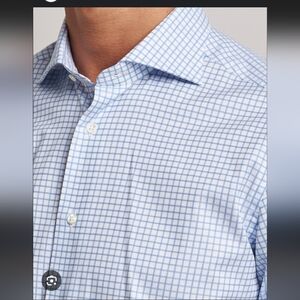 Twillory Safe Cotton Button Down Shirt 16 34/35